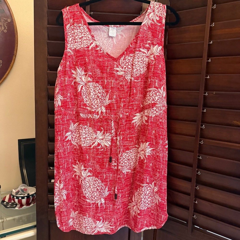 LIMITED TIME:  3 $12 ITEMS FOR $30.  BEACH DRESS, LARGE